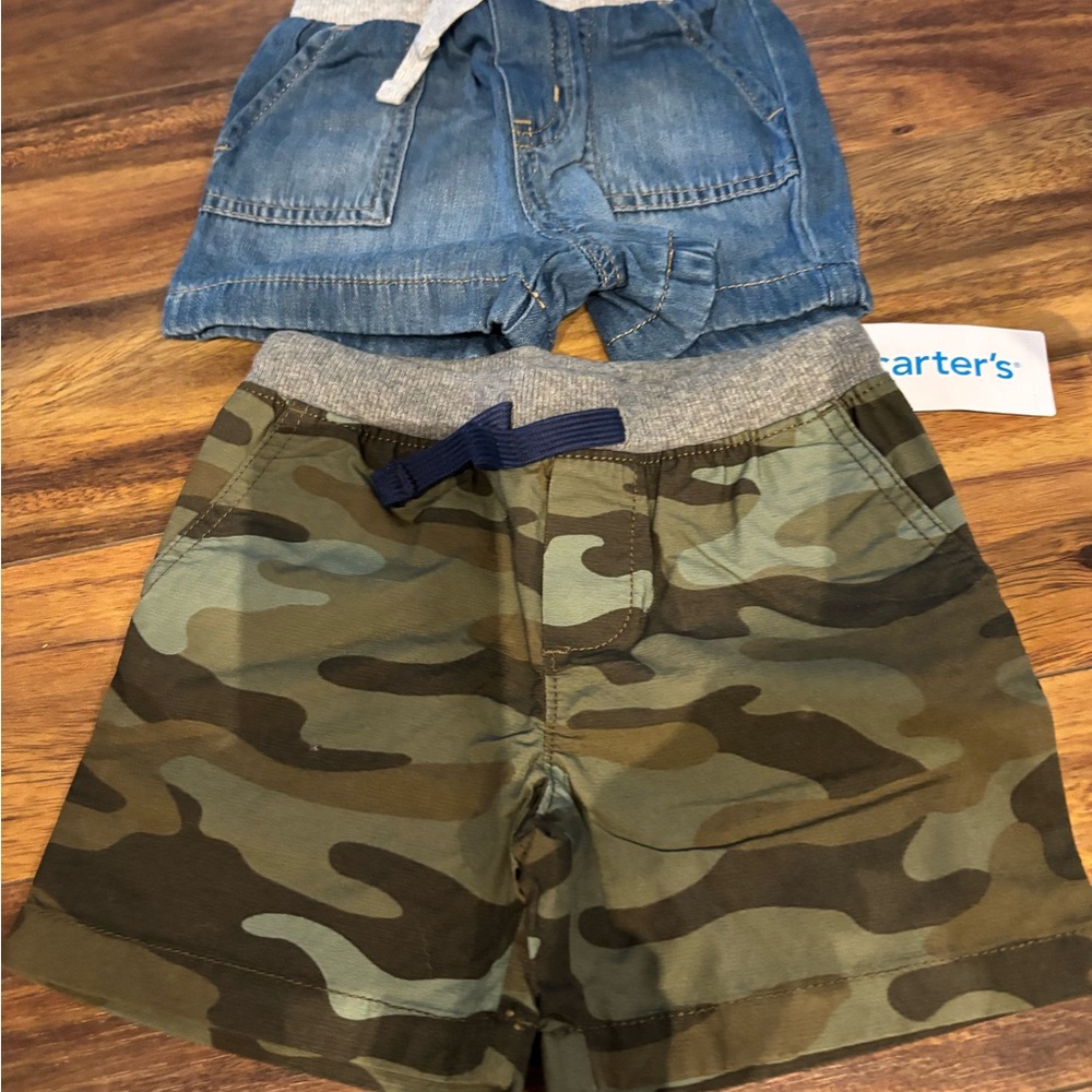 NWT Carter shorts. 12 months